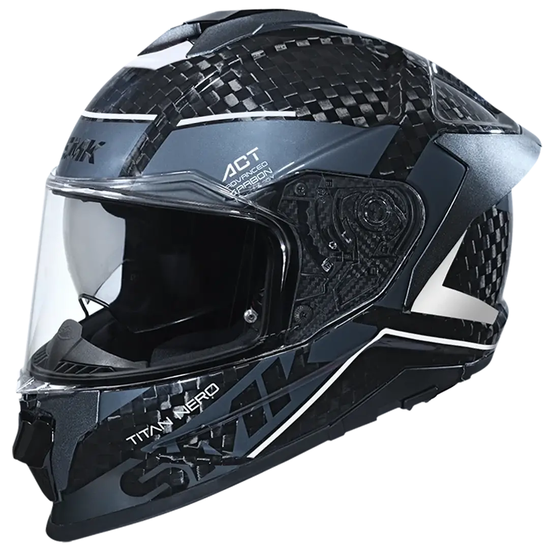 Smk Titan Carbon Nero Gl261 Helmet 1
