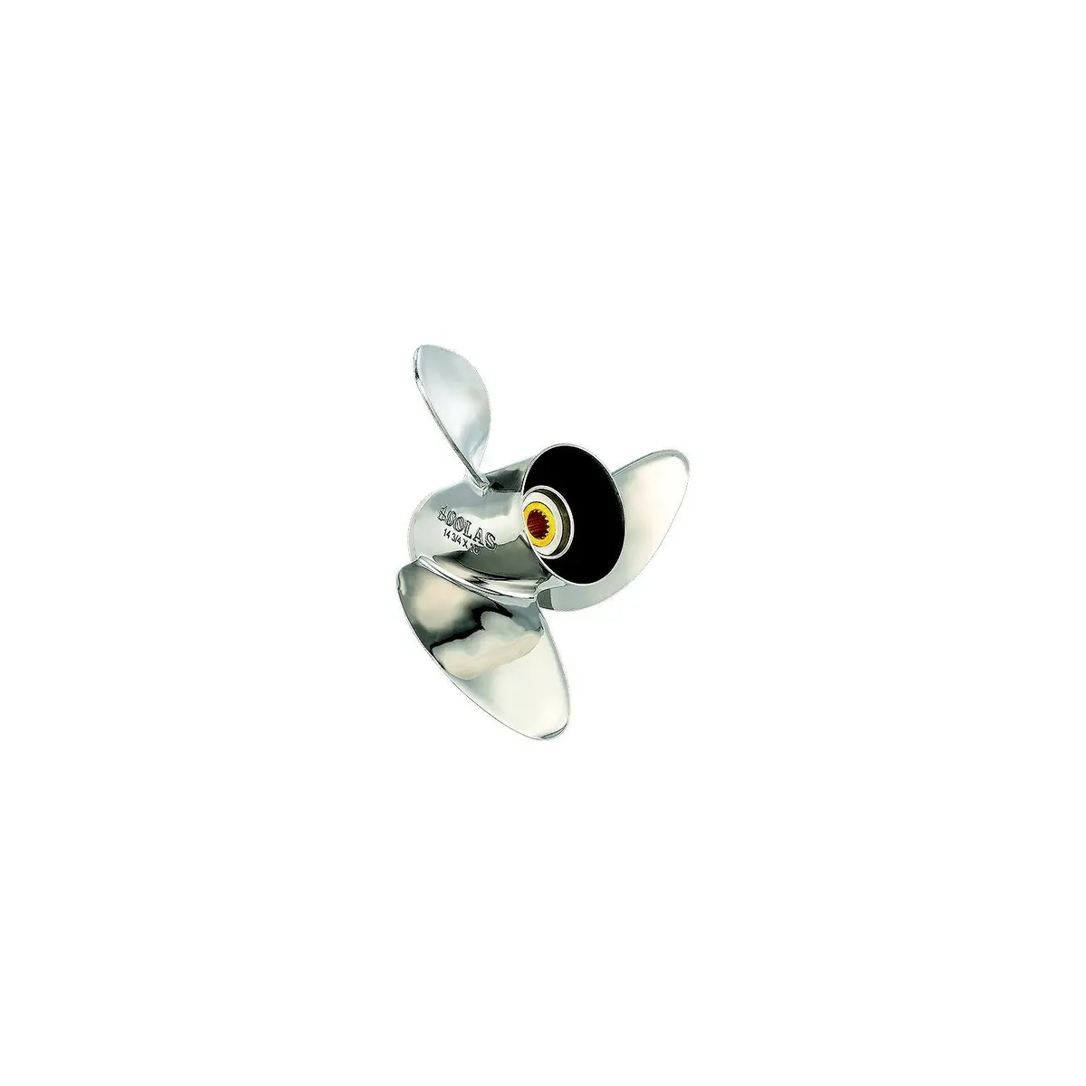 Solas Propeller 3451-139-21 Solas Hr Titan Ss 3-Blade Propeller For Yamaha 1