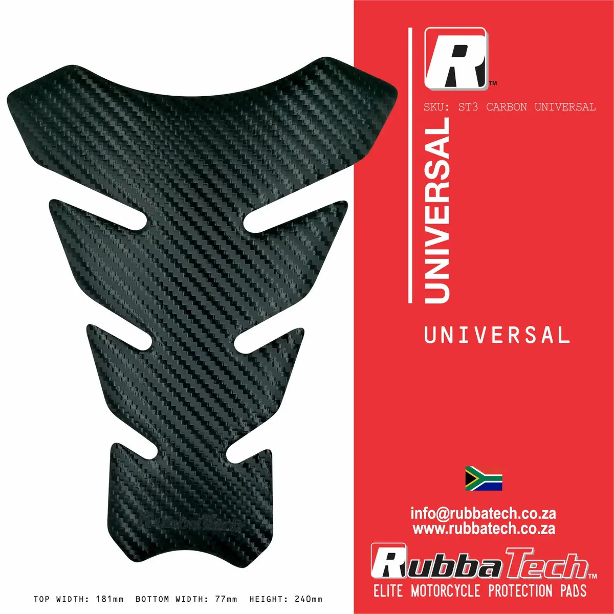 Rubbatech St3 Universal Tank Pad 1