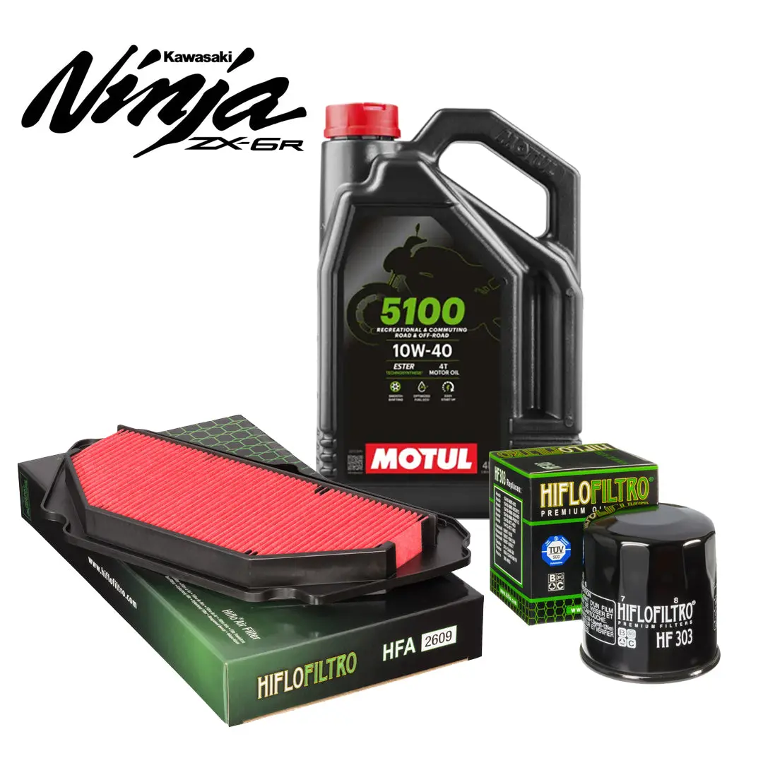 Service Kit For Kawasaki Zx6r Models 1