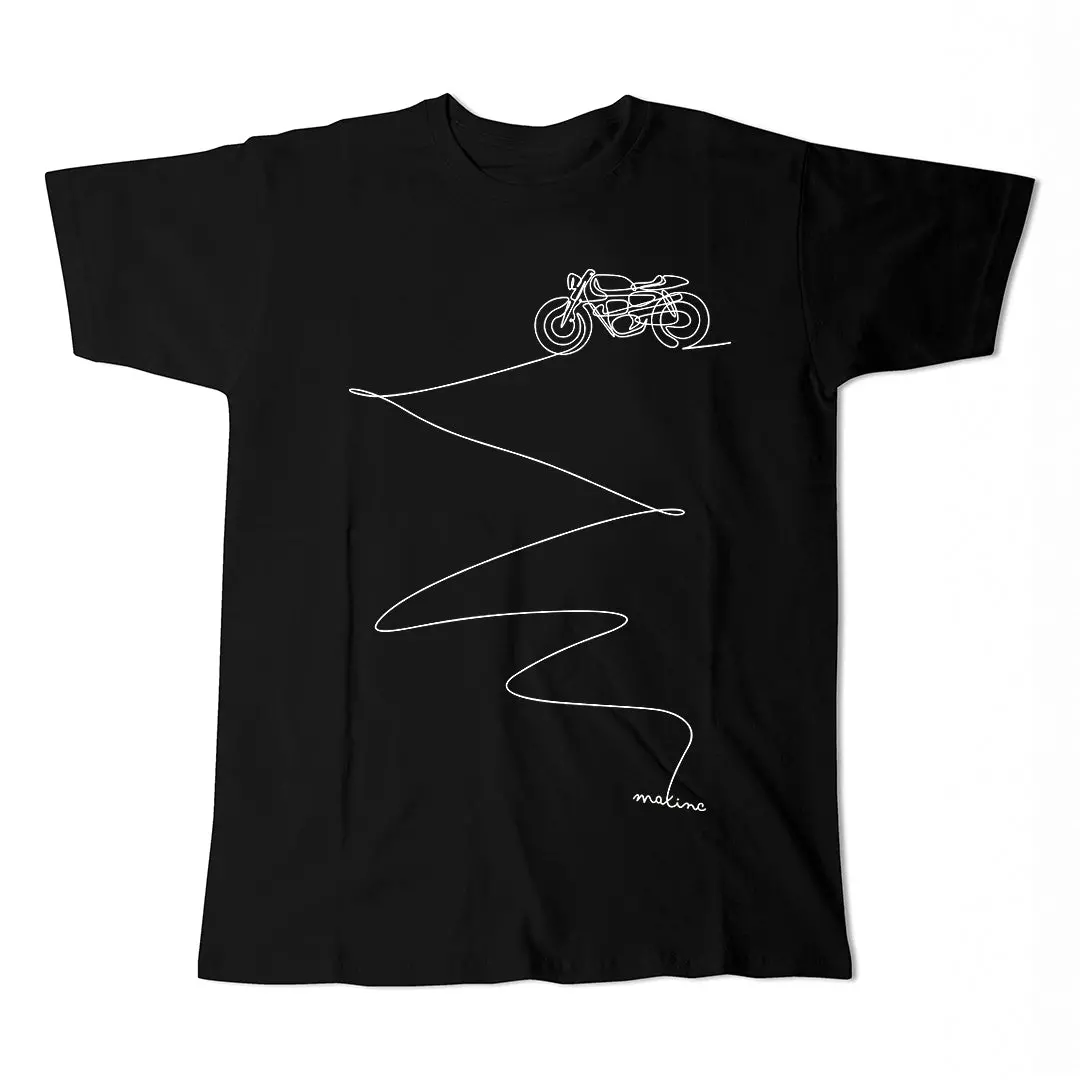 T-Shirt Black - Follow The Flow 1