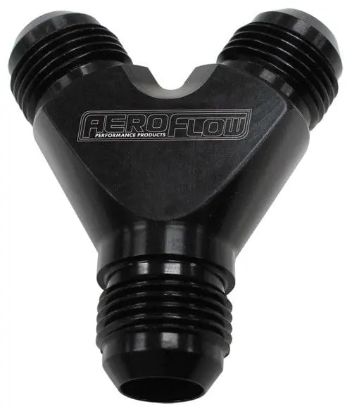 Af930-04-03Blk Billet Y-Block Engine Component – Black Anodized Aluminum 1