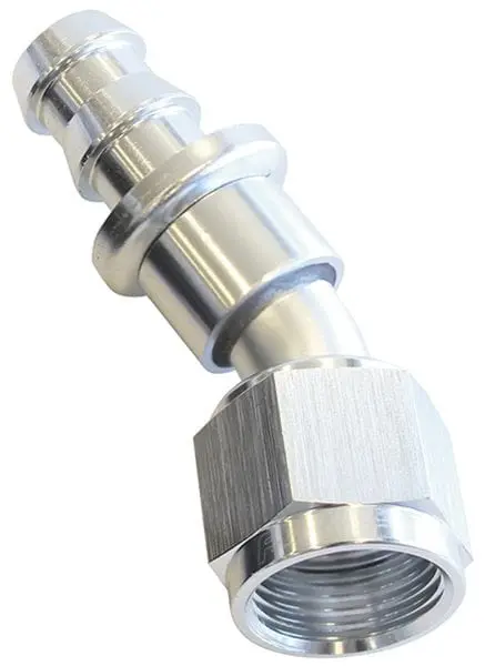Af417-08S 30° Push-Lock Hose End – -8An Swivel Fitting 1