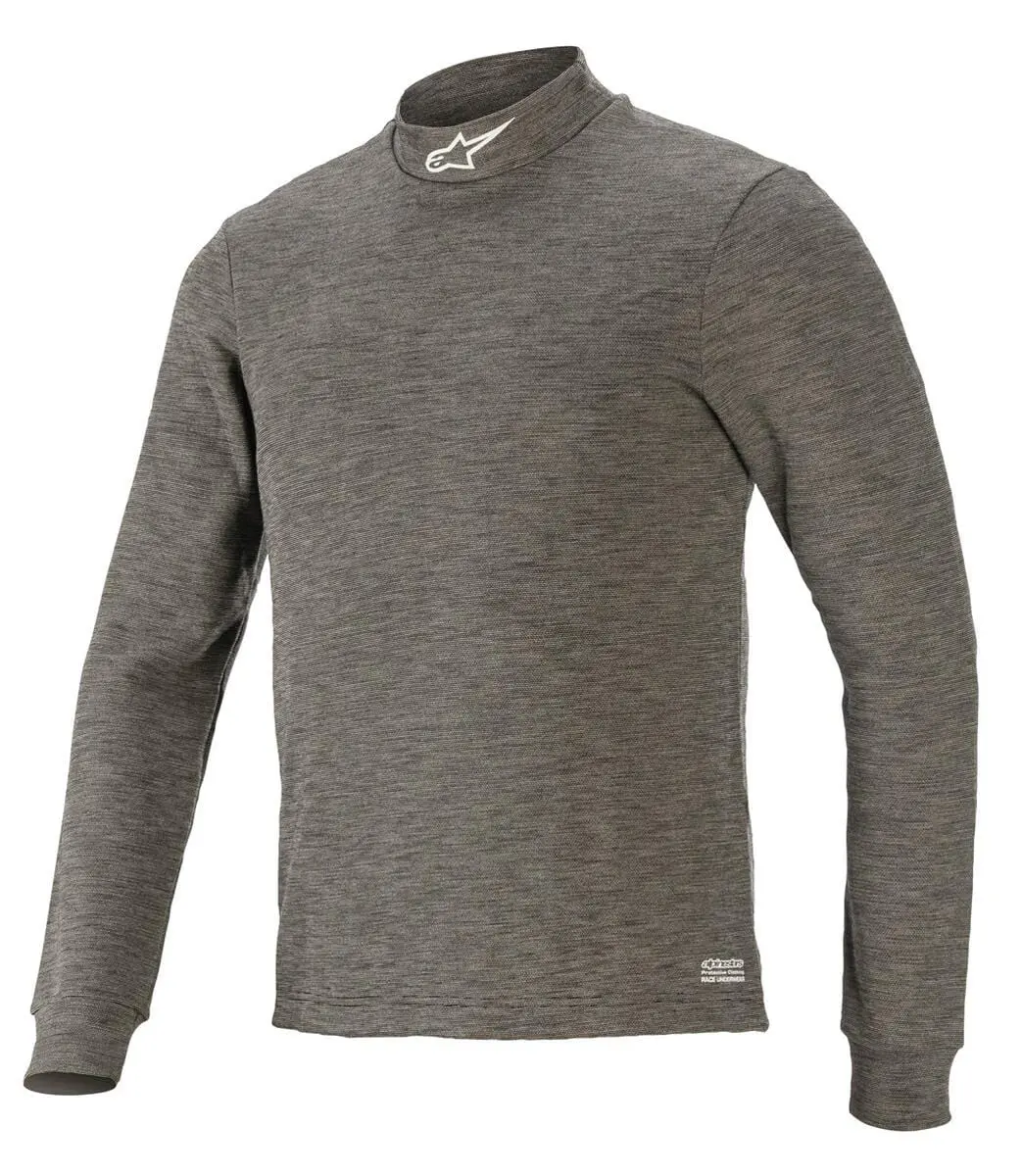 Alpinestars Race V3 Ls Base Layer Top – Moisture-Wicking Compression Fit (L) 1