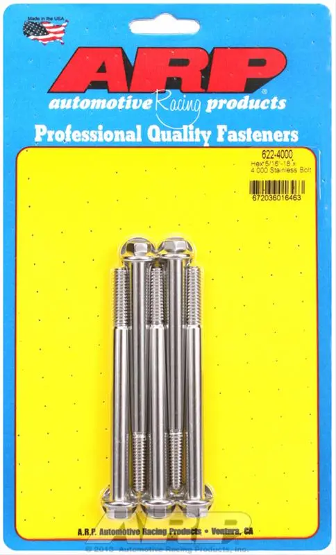 Arp 622-4000 Stainless Steel High-Strength Bolt Kit For Engine Builds 1
