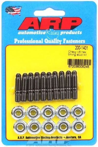 Ar200-1401 Hex Nut Timing Cover Stud Kit – Black Oxide Finish 1