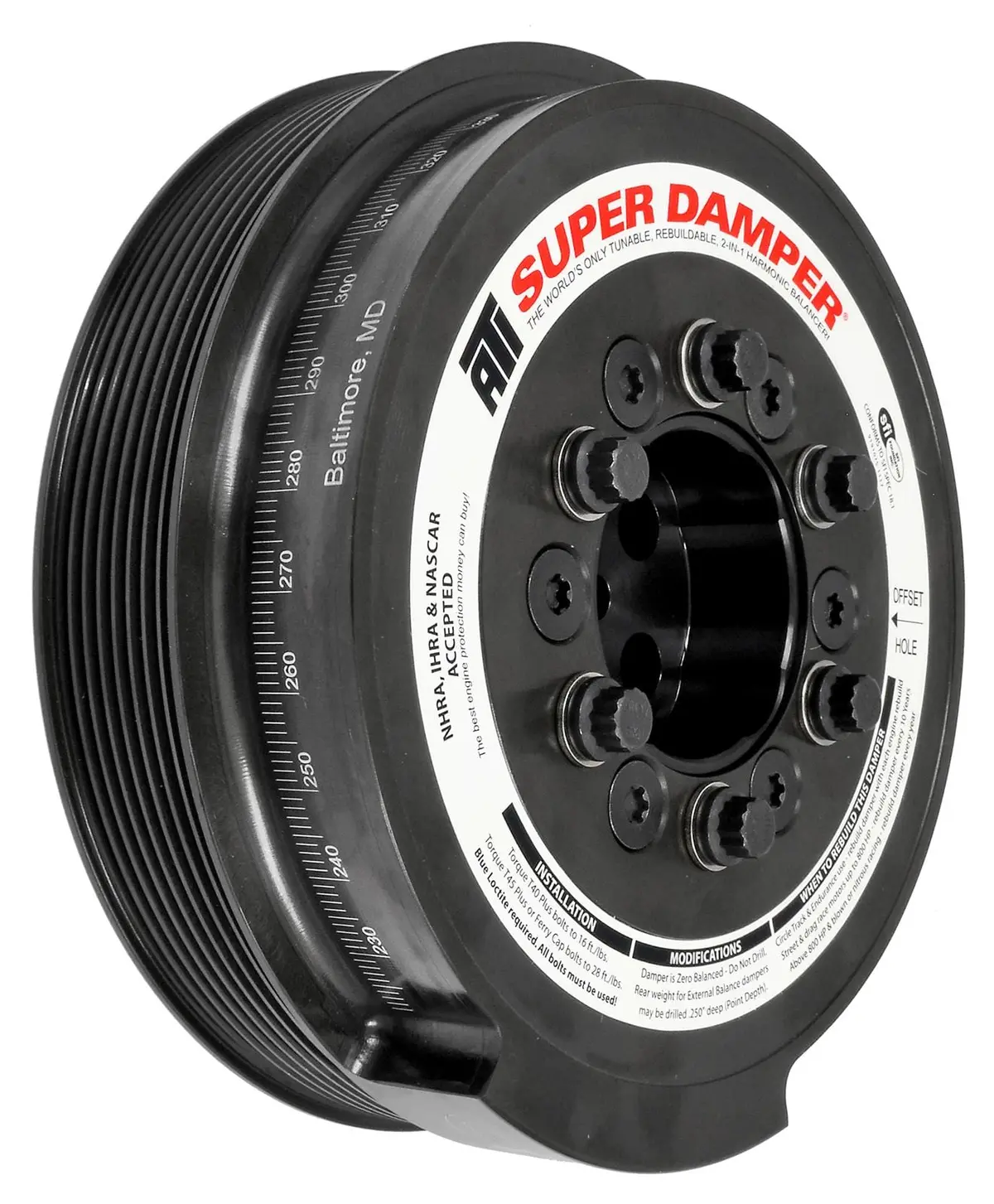 Ati 918888 Standard Super Damper Harmonic Balancer 1