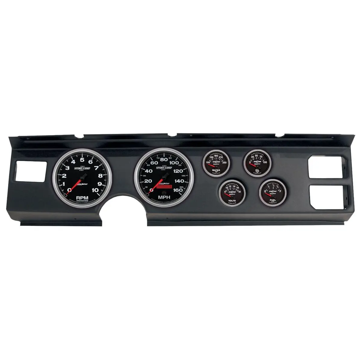Autometer 2920-12 Sport-Comp Ii Instrument Cluster – 12-Volt Analog Gauge Assembly 1