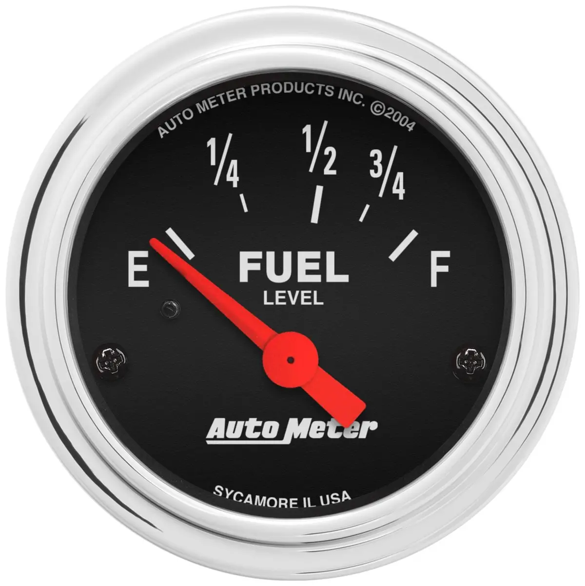 Autometer Chrome-Finished Traditional Analog Gauge Set Model 2515 1