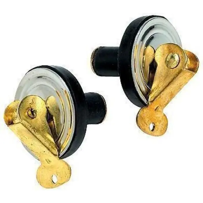 Seachoice 18951 Deck And Baitwell Plug, 5/8 In. Brass, 2-Pack 2