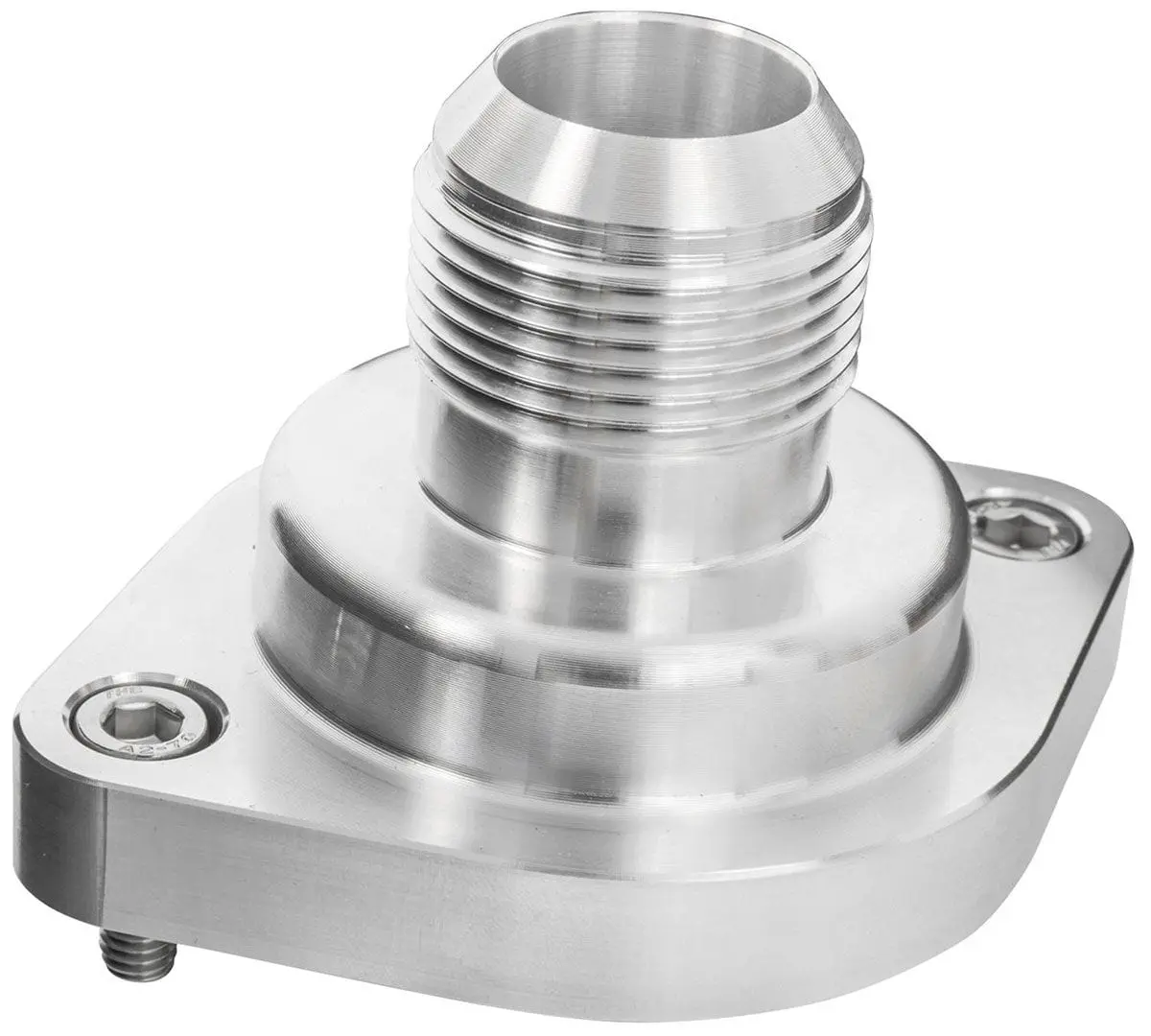Machined Billet Aluminum Thermostat Housing – Cnc-Finished (Bs90900) 1