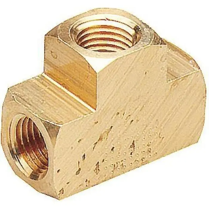 Seachoice 50-20891 Female Brass Tee Fitting 1/4" Npt 2