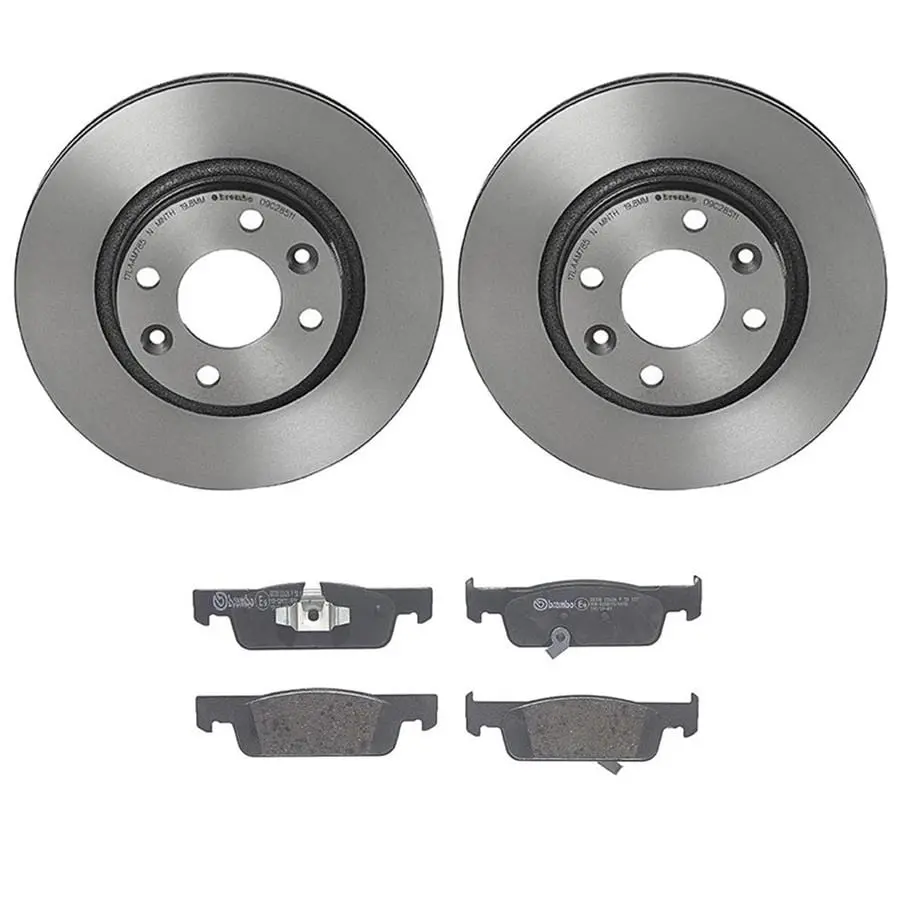Brembo Kt00A26 Brake Kit – Premium Disc Pad & Rotor Set For Track And Street Use 1