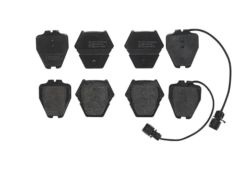 Brembo P85054 Low-Metallic Brake Pads – Quiet, Low-Dust Street Performance 1