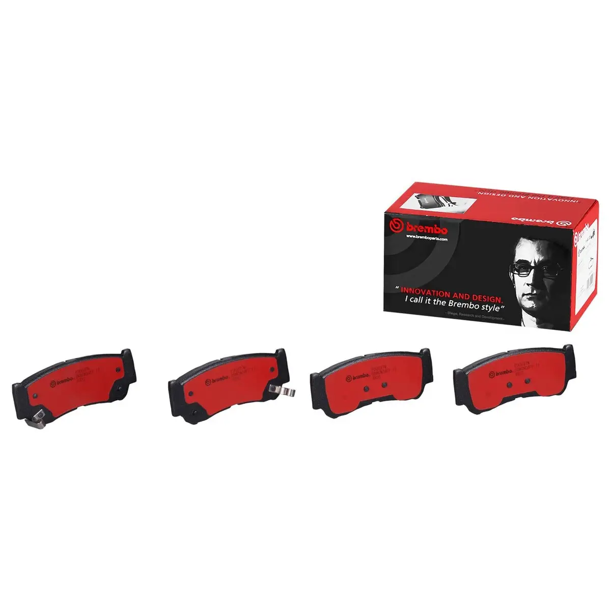 Brembo Nao Ceramic Brake Pads – Quiet, Low-Dust Performance 1