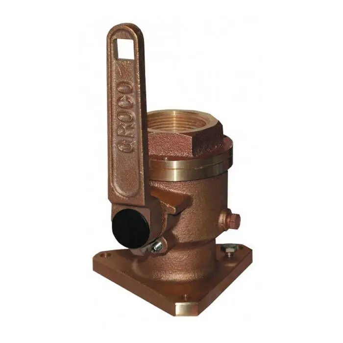Groco Bv-4000 Bv Bronze Full-Flow Flanged Ball-Type Seacock 2