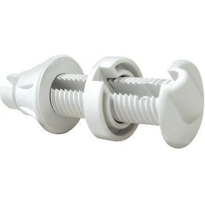 Seachoice 50-17991 Cable Thru Hull Fitting White 9/32" Slot, 1-1/2" Flange 2