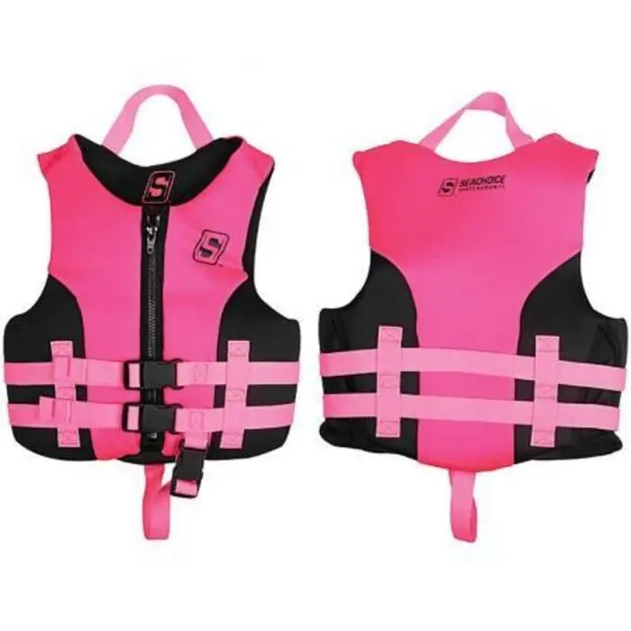 Seachoice 85111 Evoprene Multi-Sport Vest, Pink/Black, Child 2