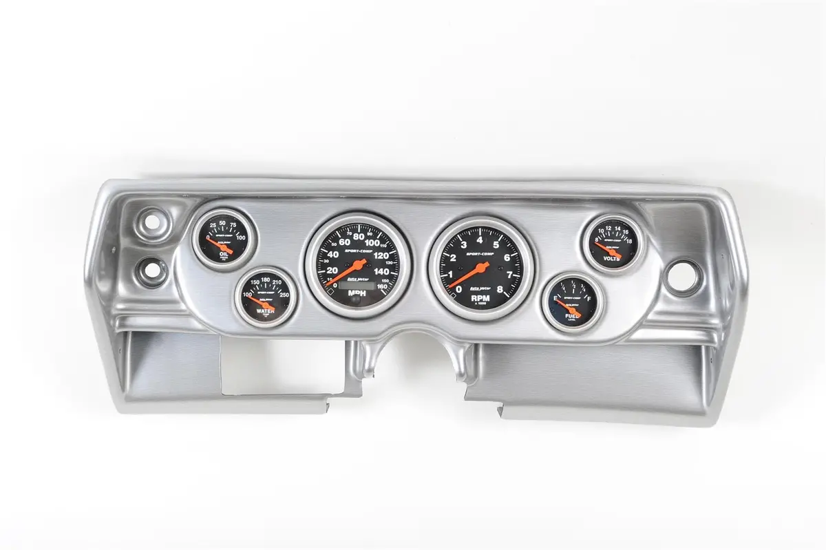 Classic Thunder Road 102680612 Instrument Panel Featuring Autometer Gauges 1