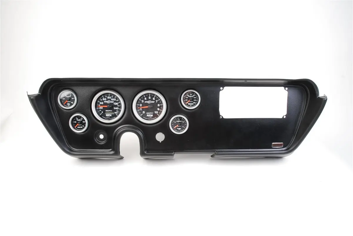 Classic Thunder Road 411670911 Instrument Panel With Autometer Gauges 1