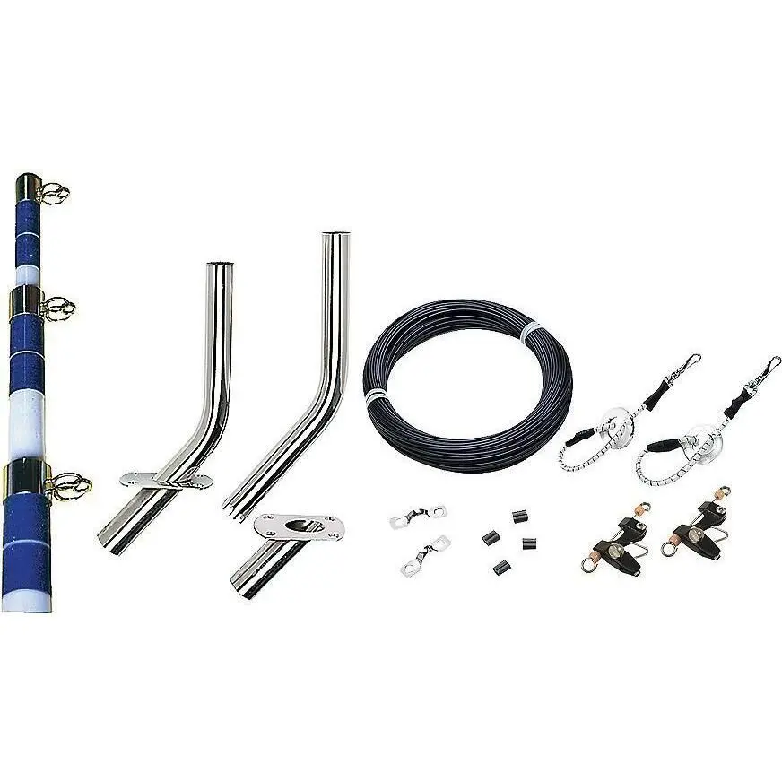 Seachoice 88251 Outrigger Kit-15' White/Blue-Complete 2