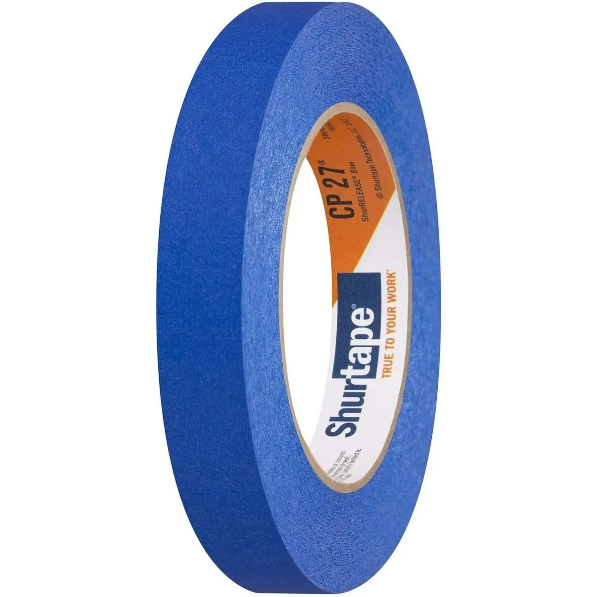 Shurtape 202871 Cp27 Shurrelease 14-Day Blue Painter's Tape, 3/4" X 180', Blue 2