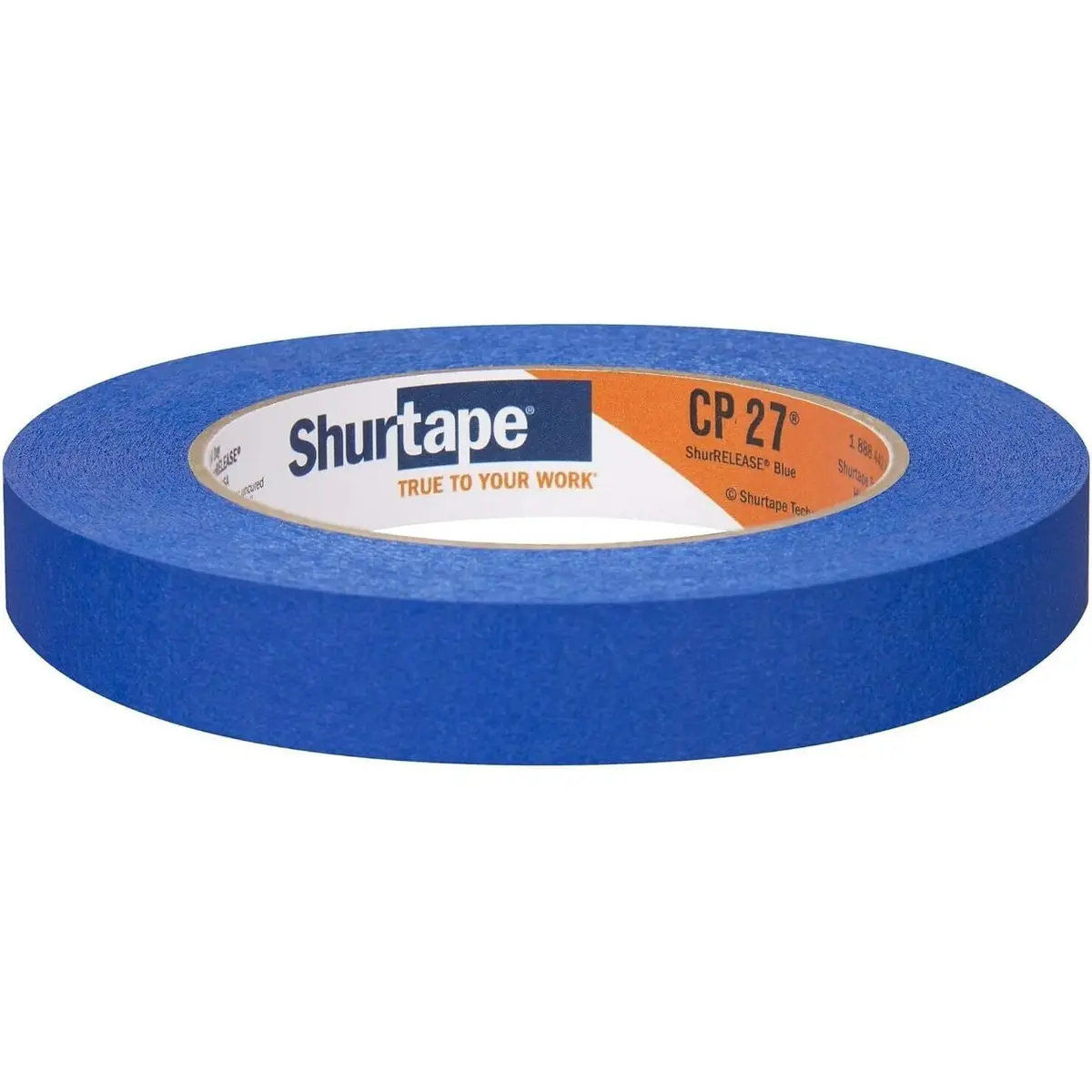 Shurtape 202871 Cp27 Shurrelease 14-Day Blue Painter's Tape, 3/4" X 180', Blue 1