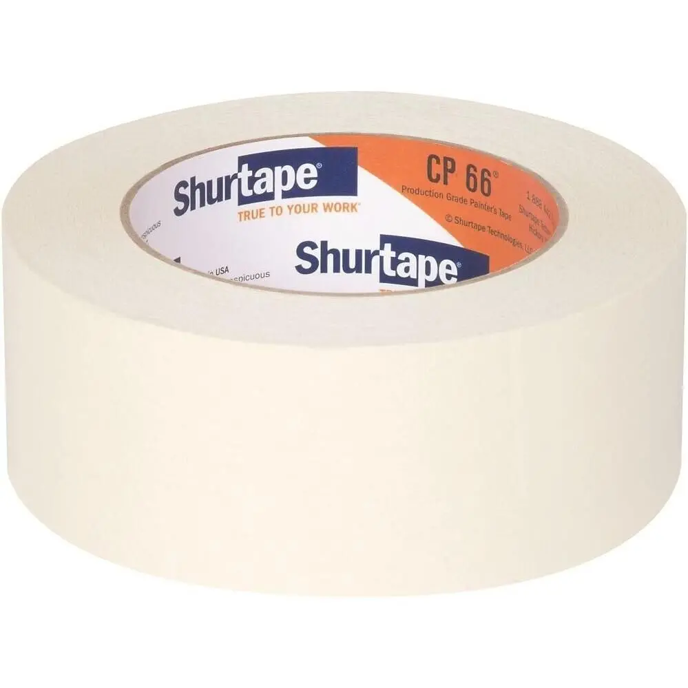 Shurtape 132716 General Purpose Cp 66 Masking Tape, 2" X 180', Natural 1