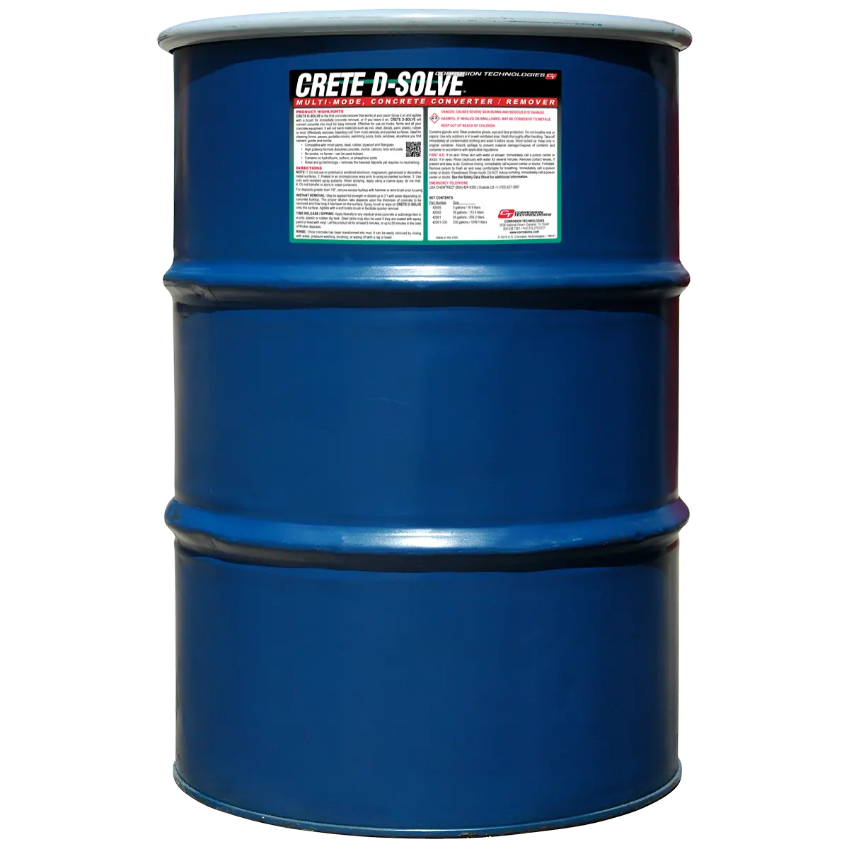 Crete D-Solve Concrete Remover Concentrate 2