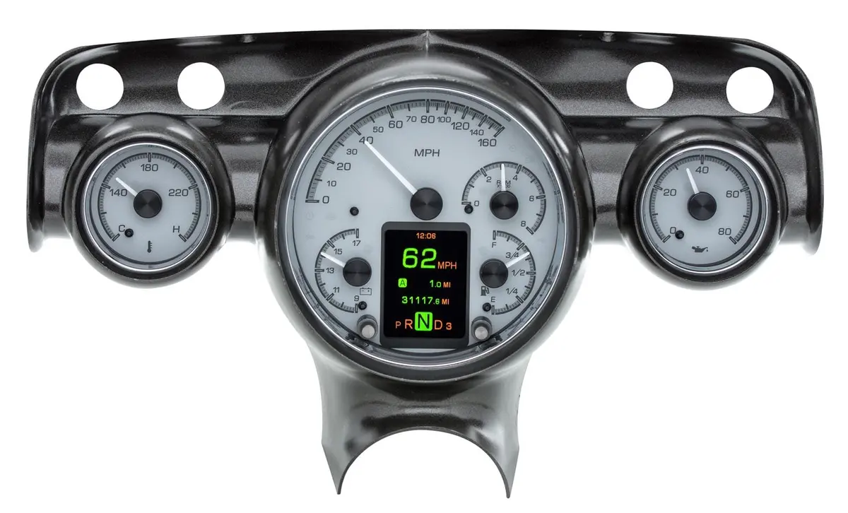 Dakota Digital Hdx Analog Gauge Kit – Direct-Fit Hdx-57C-S 1