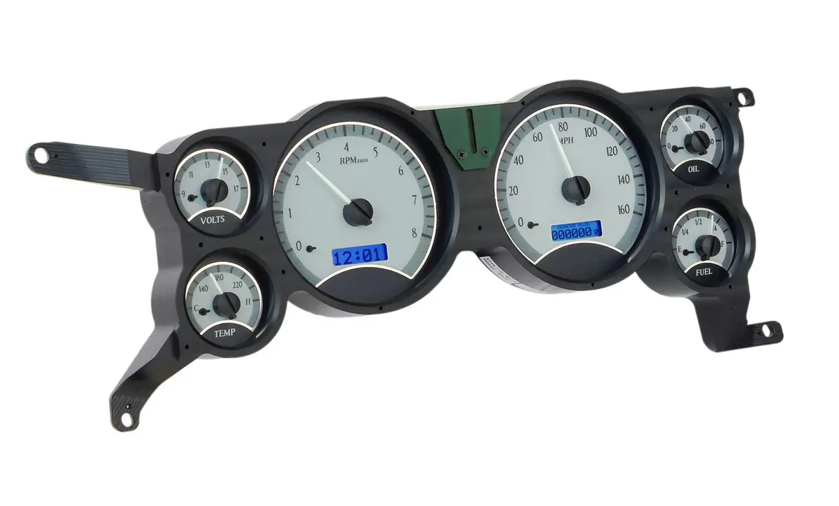 Dakota Digital Vhx-79F-Mus-S-B Direct-Fit Analog Gauge System For Muscle Cars 1