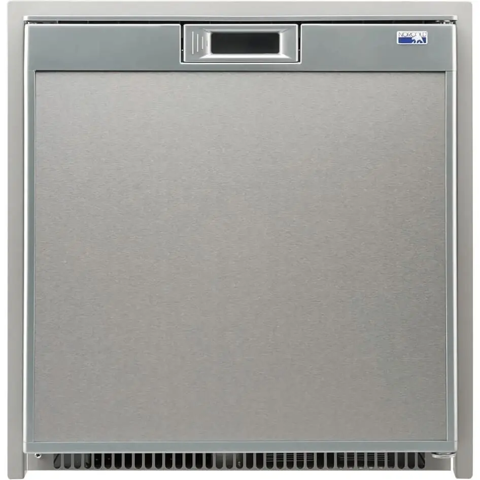 Norcold Dc751ss Dc Compressor Rerigerator W/ Freezer, 2.7 Cu Ft, Ss 1