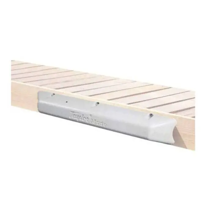 Taylor Made Products 45500 Taylor Dock Pro Heavy-Duty Vinyl Dock Bumper 4" D X, 5" H White 2