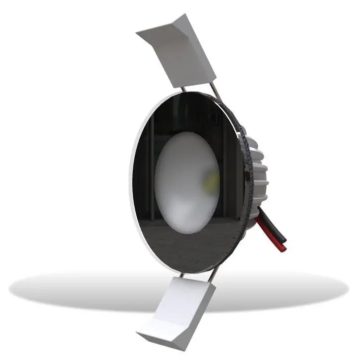 Lumishore 010-04541-00 Eclipse Dl55 White & Rgb Downlight Black Finish 2