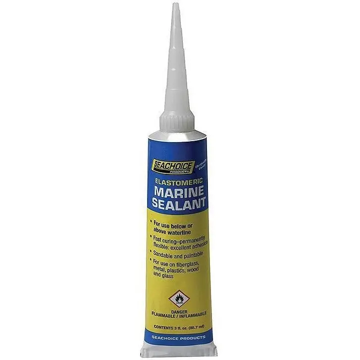 Seachoice 50-96891 Elastomeric Clear Marine Sealant, 3 Oz. 2