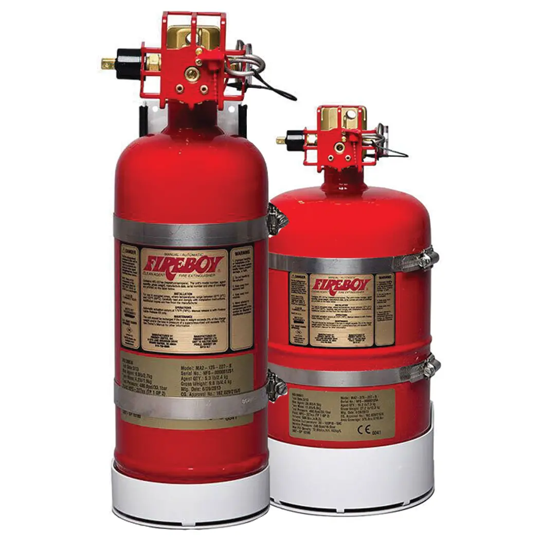 Fireboy-Xintex Ma0150nvc-F Ma Series Clean Agent Suppression Systems, 150 Cu Ft Fk-5-1-12 2