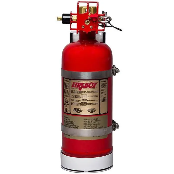 Fireboy-Xintex Ma0075nvc-F Ma Series Clean Agent Suppression Systems, 75 Cu Ft Fk-5-1-12 1