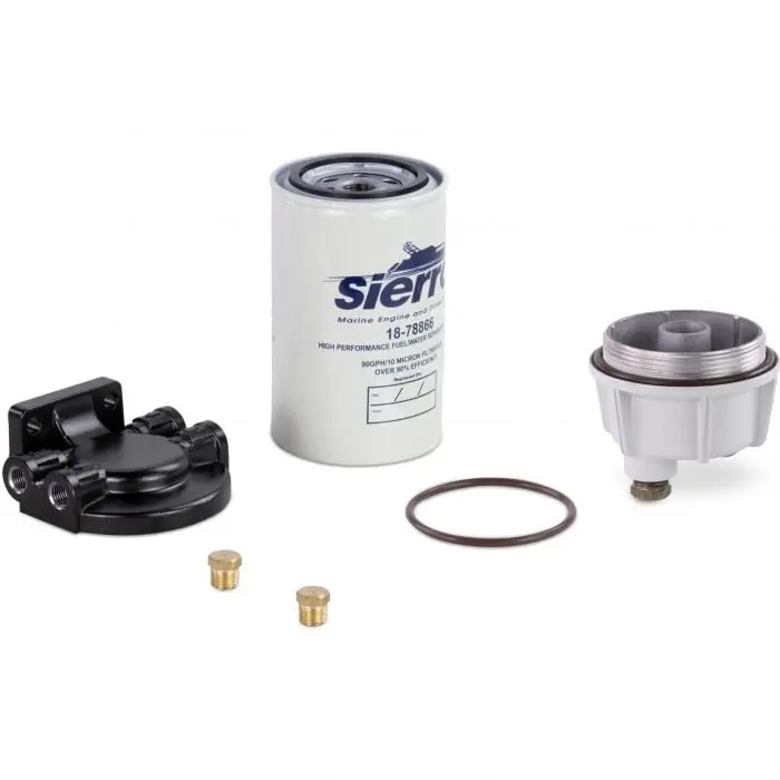 Sierra 18-79915 Fuel/Water Separator Kit W/Collection Bowl 1