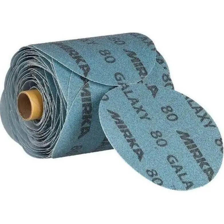 Mirka Fy-6Pf-400 Galaxy Psa Abrasive Disc Roll, 6", Grade 400, 100/Roll 1