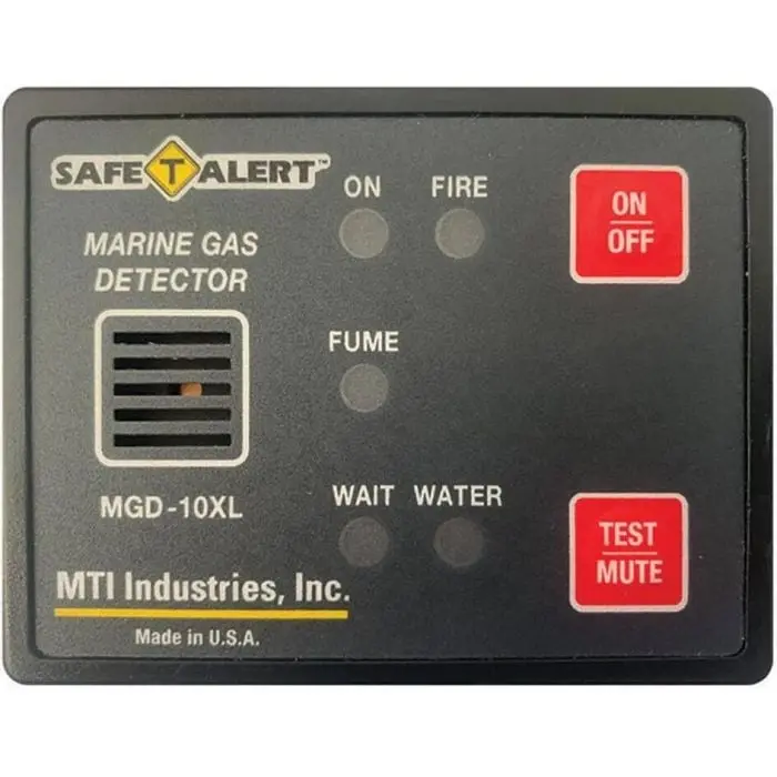 Mti Industries Mgd-10Xl Gas Fume/Fire/Bilge Water Alarm 1
