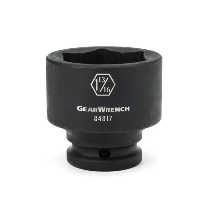 Gearwrench Heavy-Duty Impact Socket Set – Chrome Vanadium Steel (84798) 1