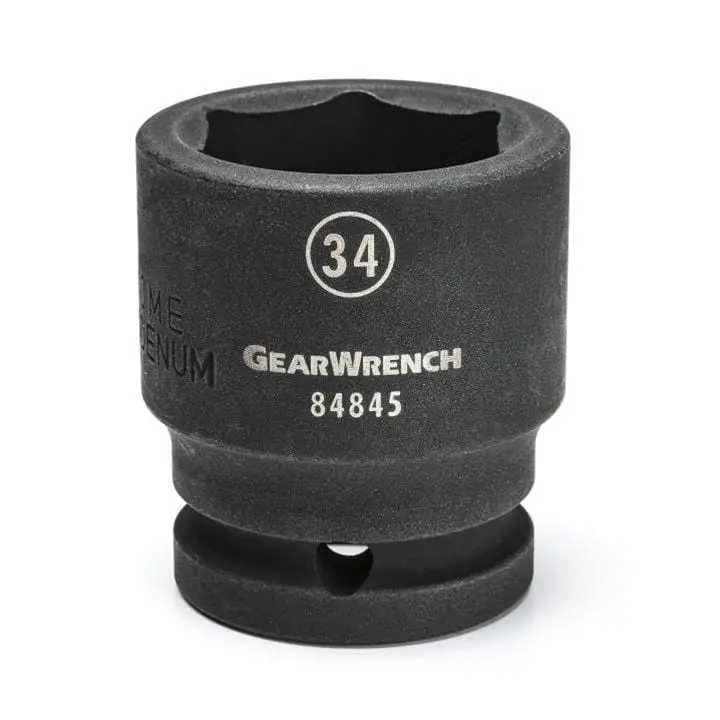 Gearwrench Impact-Ready Deep Socket Set – 1/2-Inch Drive, 12-Point Design 1
