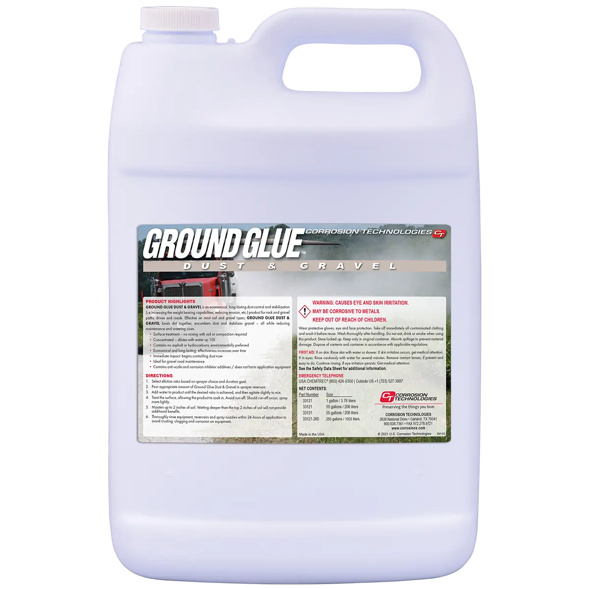 Ground Glue Dust & Gravel 1