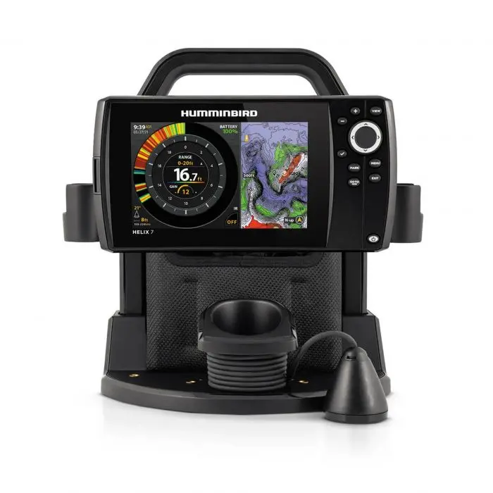 Humminbird 411750-1 Ice Helix 7 Chirp Gps G4 Sonar Fishfinder & Chartplotter 2