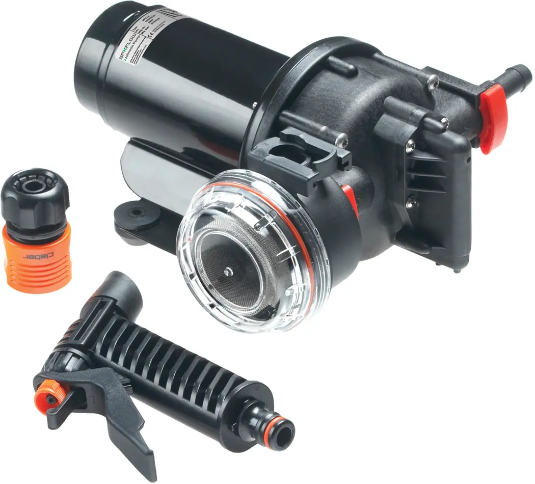 Johnson Pump 10-13399-04 Aqua Jet Wash Down Pump, 3.5Gpm, 24V 1