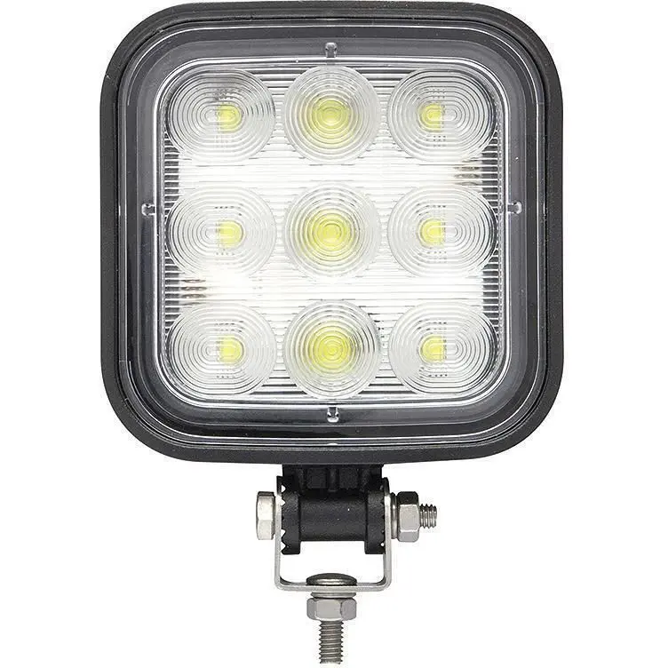 Seachoice Tll71fbsch 51661 Led Flood Beam Square/Wide Angle Work Light, 12/24V, Black Housing, 9 Leds 2