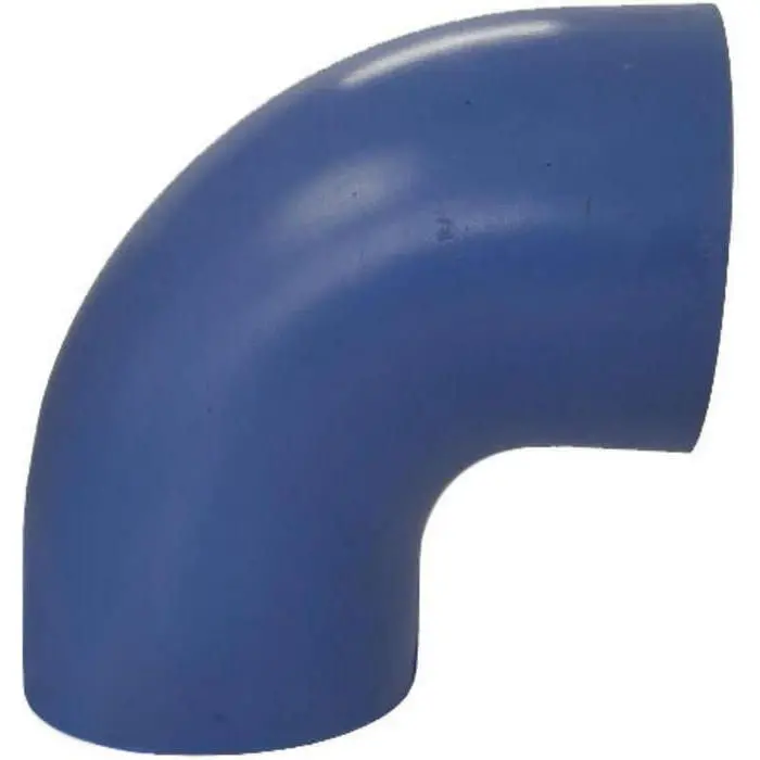 Trident Marine 290V4000 Series 90 Deg. Silicone Molded Wet Exhaust Elbow, Connector 4" Without T-Bolt Clamps 1