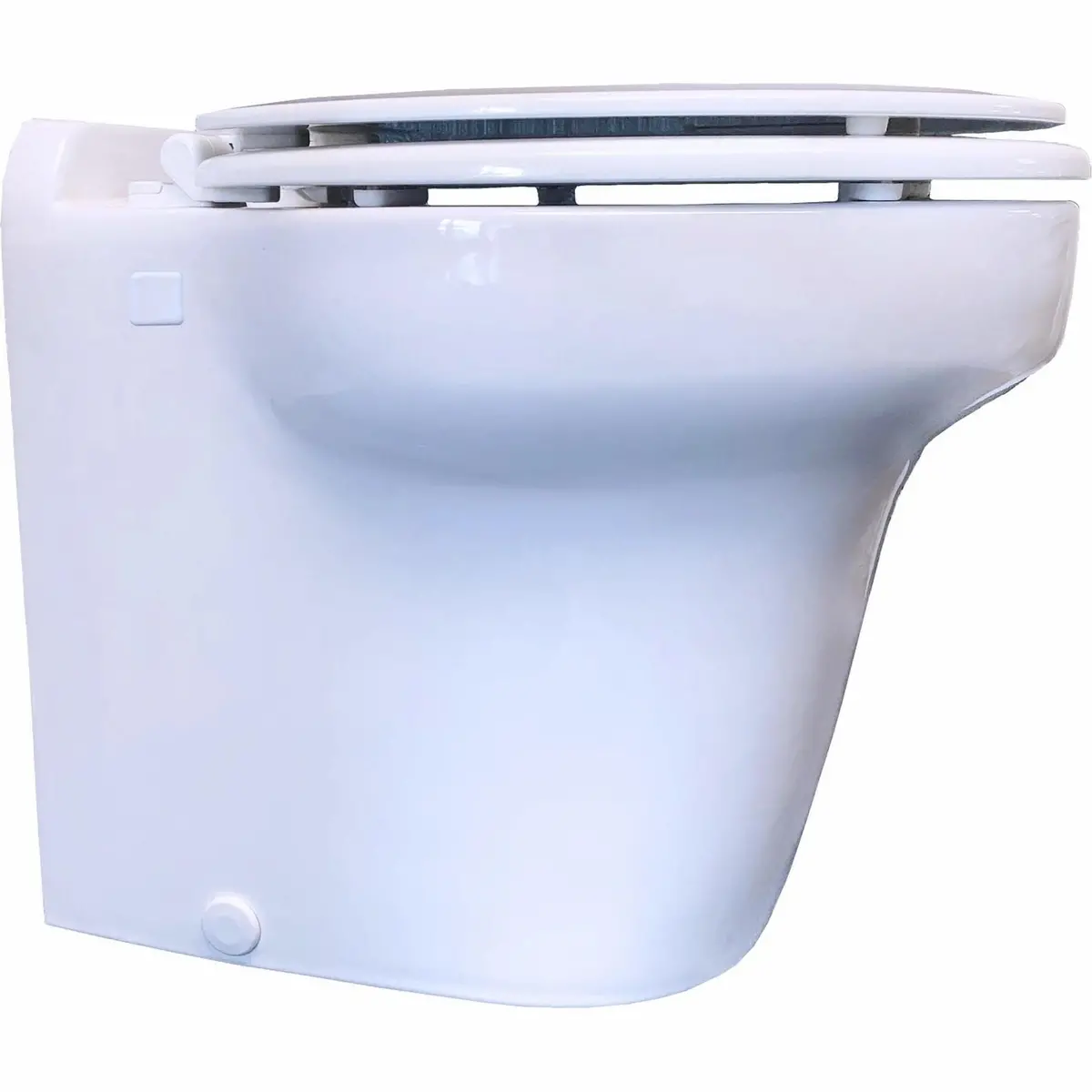 Raritan 241Ef024 Comfort Height Marine Elegance W/Pressurized Freshwater & Smart, Toilet Control White 24V 2