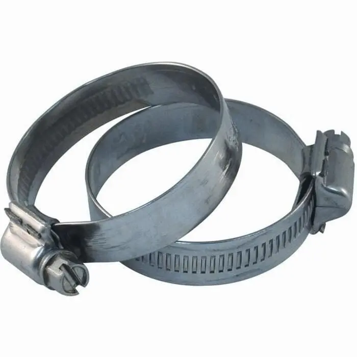 Trident Marine 710-6001 Non-Perforated Worm Gear Hose Clamp 15/32" 5 7/8" 7 1/8", 10-Pack 1