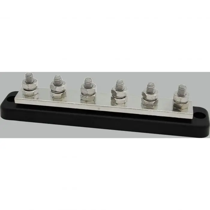 Sierra Fs46710 Mini Bus Bar W/Cover, 250A, 12-Gang 2